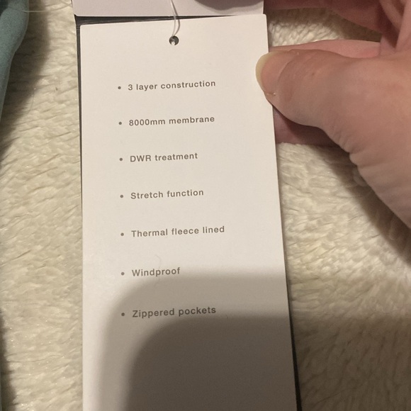 Teal women’s new with tags winter vest with zippered pockets - Picture 9 of 11